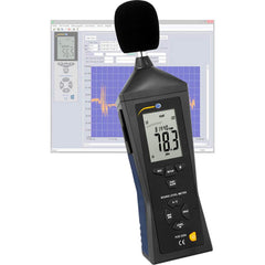 Sound Meters; Meter Type: Class 2 Sound Meter; Frequency Weighting: A & C; Maximum Decibel Rating: 130; Minimum Decibel Rating: 30; Display Type: LCD; Accuracy (dB):  ™1.4; Accuracy:  ™1.4