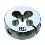 9/16-12 x 1-1/2" OD High Speed Steel Round Adjustable Die - Strong Tooling