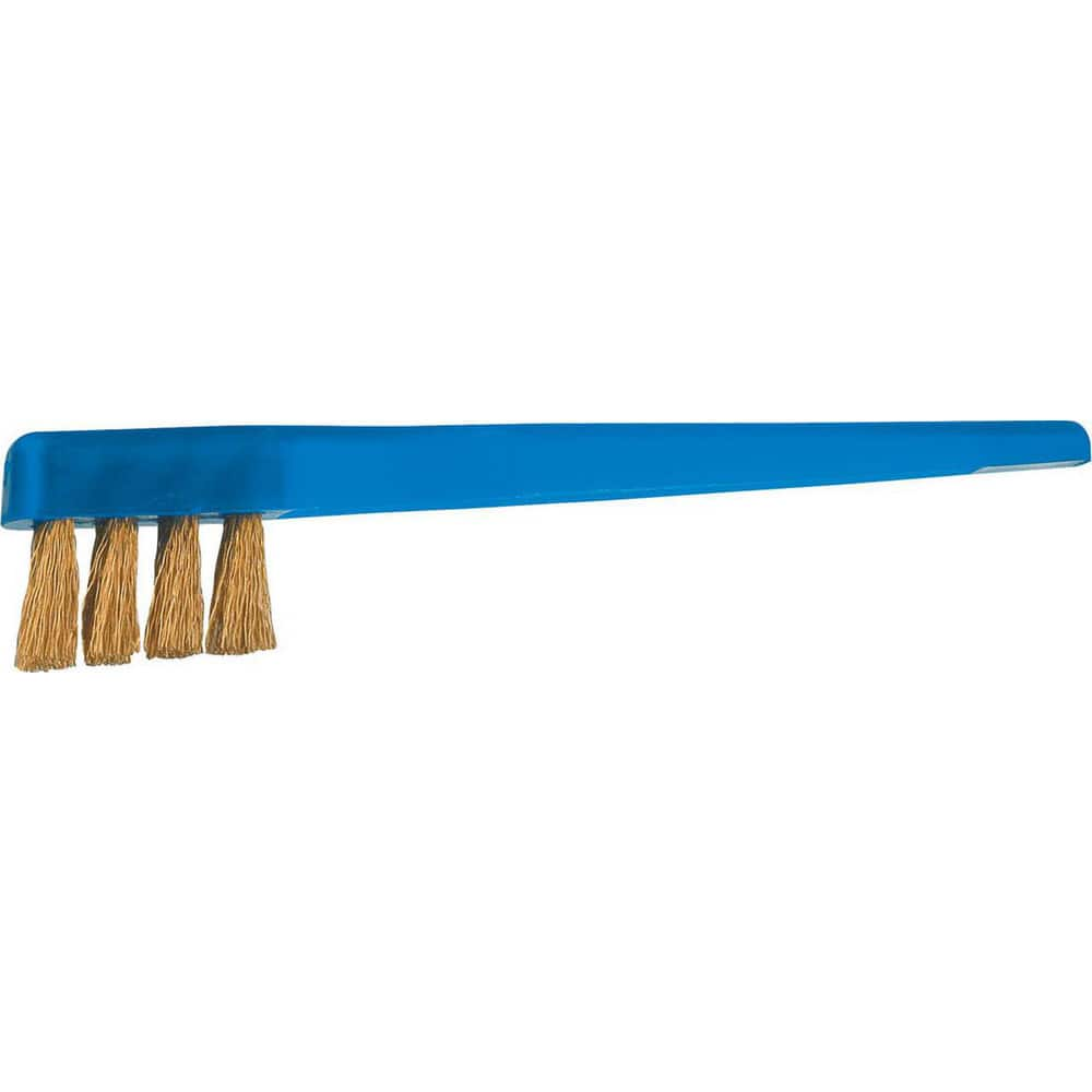 Cleaning Brush, Brass 14 mm Trim Length, Plastic, Shoe Handle