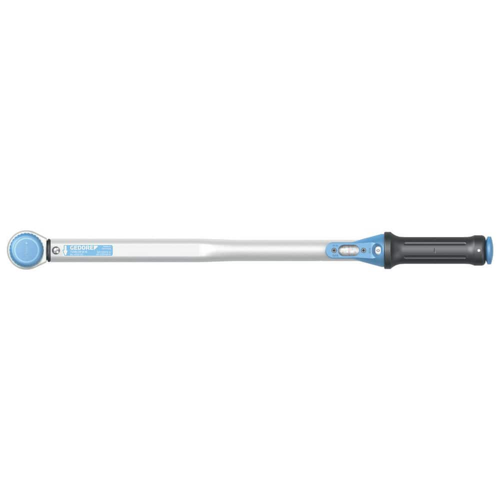 Adjustable Torque Wrench: 0.5″ Square Drive, Newton Meter 60 to 300 Nm