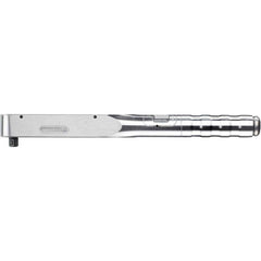 Adjustable Torque Wrench: 0.375″ Square Drive, Newton Meter 8 to 40 Nm