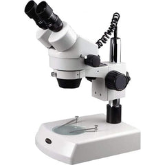 Microscopes; Microscope Type: Stereo; Eyepiece Type: Binocular; Image Direction: Upright; Eyepiece Magnification: 10x; Maximum Magnification: 3.5x