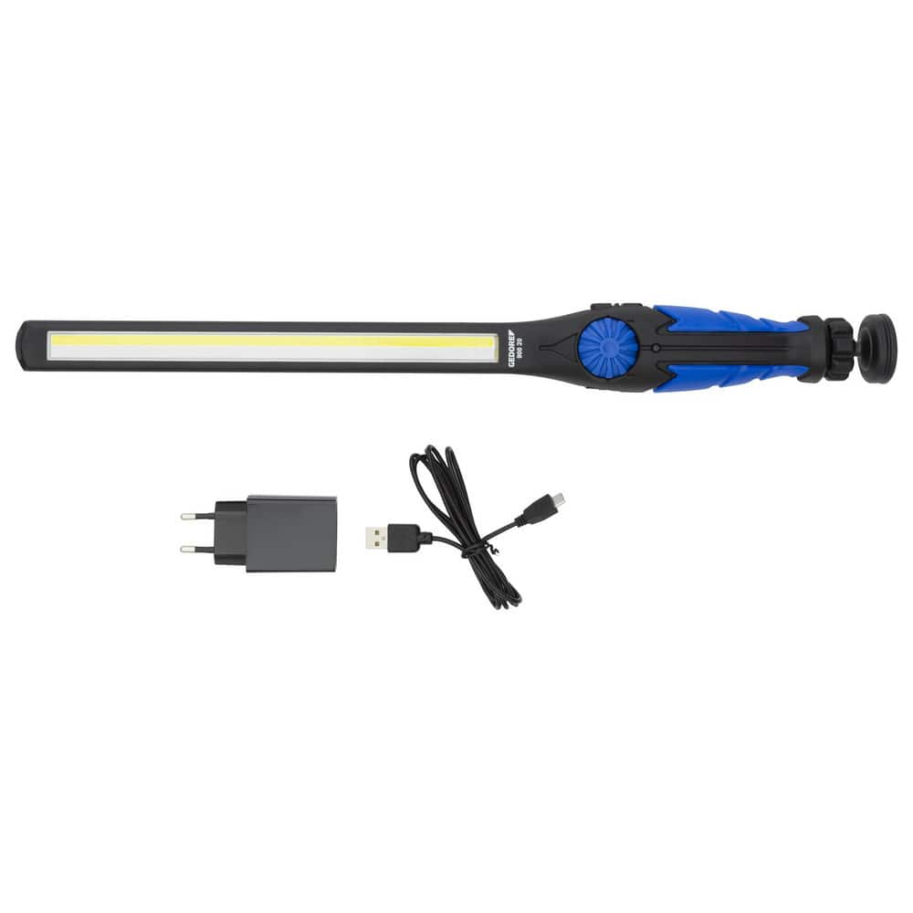 Portable Work Lights; Light Type: Portable Work Light; Bulb Type: LED; Voltage: 240.00; Power Type: Battery; Lumens: 620; Amperage Rating: 3.3500; Rated Life: 3 h; Portable: Yes; Overall Length: 477.00