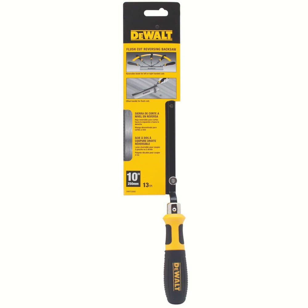 Handsaws; Tool Type: Jab; Applications: Drywall; Plastic; Handle Material: Composite; Blade Length: 6″; Insulated: No; Non-sparking: No; Teeth Per Inch: 8; Features: Aggressive tooth design cuts up to 50% faster than traditional tooth designs; Blade Mater