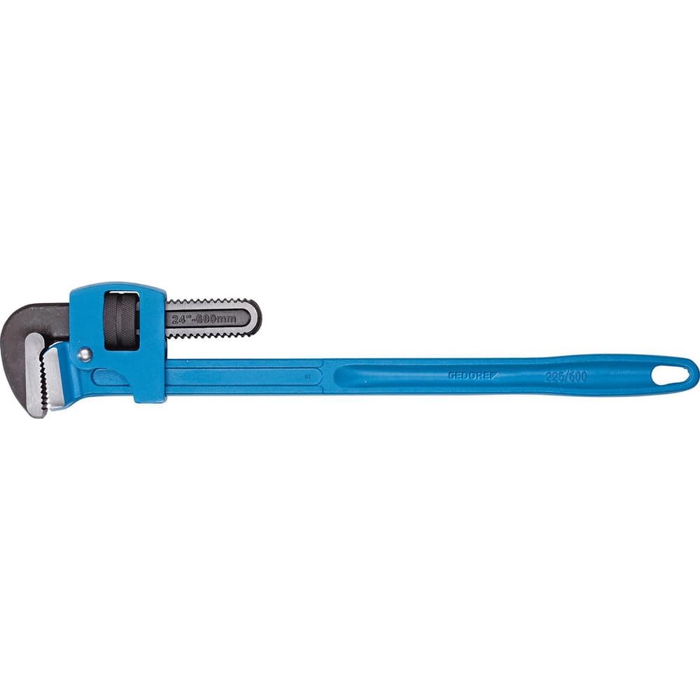 Stillson Type Pipe Wrench: 18″ OAL, Heat Treated Steel 2″ Max Pipe Capacity