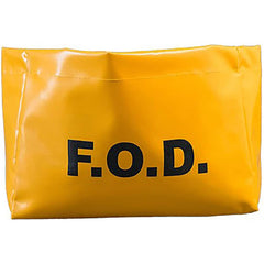 Tool Bags & Tool Totes; Closure Type: Hook & Loop; Material: Vinyl; Overall Width: 12; Overall Depth: 5 in; Overall Height: 8 in; Color: Yellow; Number Of Pockets: 0.000