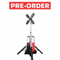 Milwaukee Tool - Portable Work Lights Portable Type: Floor Lamp Type: LED - Strong Tooling