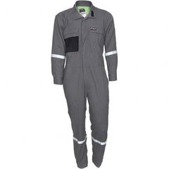 MCR Safety - Size 60 Regular Gray ASTM F1506 8.9 Cal/Cm2 CAT2 NFPA 2112 UL Certified NFPA 70E Flame Resistant/Retardant Coveralls - Strong Tooling