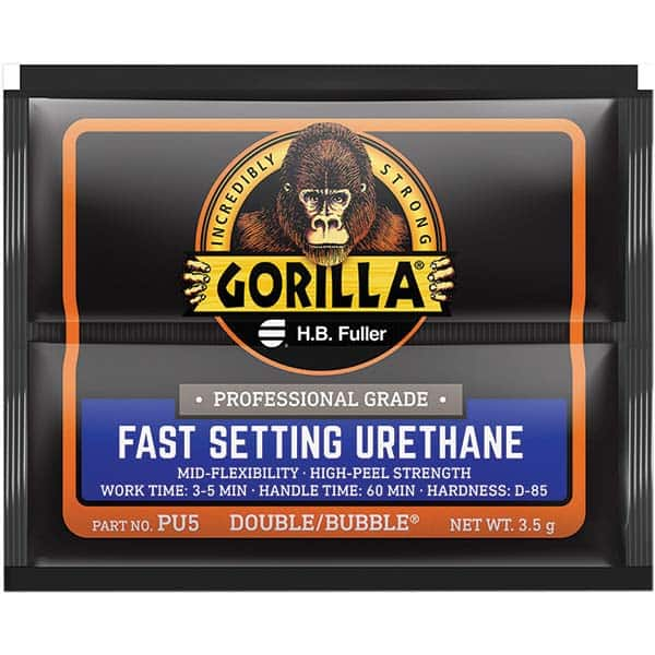 GorillaPro - Smaller than 1 oz. Foil Pack Fast Setting Urethane - Strong Tooling