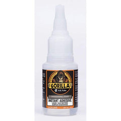 GorillaPro - 20 g Squeeze Bottle Clear Instant Adhesive - Strong Tooling