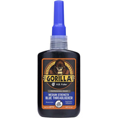 GorillaPro - 50 mL Bottle, Blue, Medium Strength Threadlocker - Strong Tooling