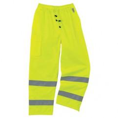 8915 M LIME SUP CLASS E RAIN PANTS - Strong Tooling