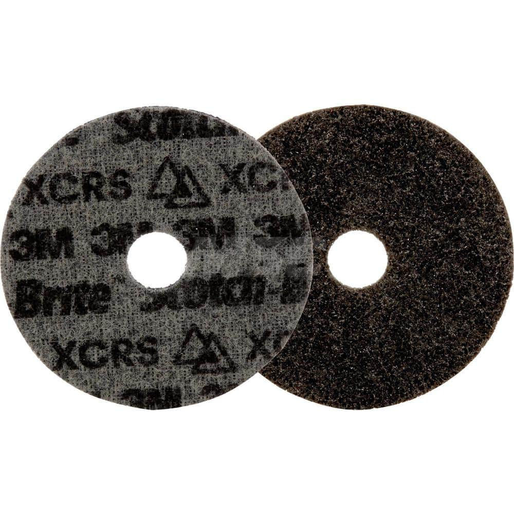 Quick-Change Disc: CD, 4-1/2″ Disc Dia, Ceramic, Non-Woven Gray, Non-Woven Backed, 13,300 RPM