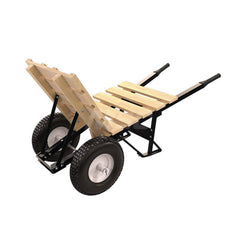 Wheelbarrows; Volume Capacity: 6.0; Load Capacity: 250; Wheel Type: Flat-Free Wheel; Wheel Material: Rubber; Tray Material: Wood; Handle Material: Steel; Capacity (Lb.): 6.0