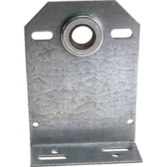 Garage Door Hardware; Type: Bearing Center Plate; For Use With: Commercial Doors; Material: Steel; Hardware Diameter: 1; Overall Width: 6; Overall Height: 6.5; Finish/Coating: Galvanized; Includes: Center of Bearing to Wall 5 in.; For Use With: Commercial