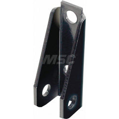 Garage Door Hardware; Type: Cable Anchor Bracket, T-Type; For Use With: Commercial Doors; Material: Steel; Color: Black; Color: Black; For Use With: Commercial Doors; Hardware Type: Cable Anchor Bracket, T-Type