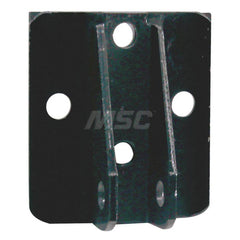 Garage Door Hardware; Type: Cable Anchor Bracket; For Use With: Commercial Doors; Material: Steel; Color: Black; Color: Black; For Use With: Commercial Doors; Hardware Type: Cable Anchor Bracket