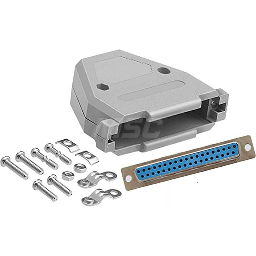 Female D-Sub RS-232 Serial DB37 Adapter For Data Networks, Serial Data Transmission Device Management & Instrument Control