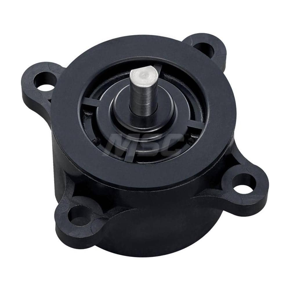 FRN-F2-R203 Rotary Damper/Standard, Torque: 2Nm, Damping direction clockwise, Dimensions: 42mm x 47mm x 40mm