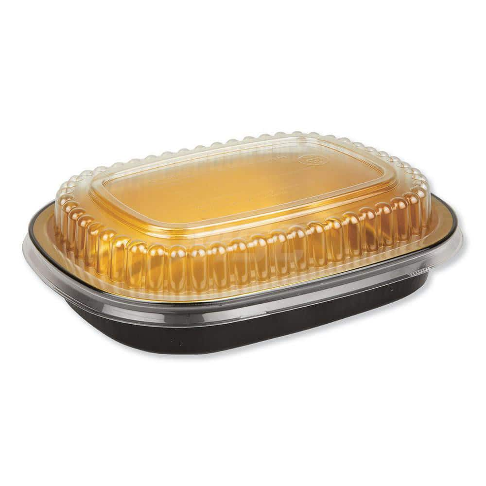 Food Containers; Container Type: Food Storage Container; Shape: Square; Overall Height: 4.38 in; Lid Type: Flat; Height (Decimal Inch): 4.38 in; Type: Food Storage Container