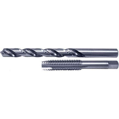 Cle-Line - Tap & Drill Sets Minimum Tap Thread Size (Inch): 1/2-13 Maximum Tap Thread Size (Inch): 1/2-13 - Strong Tooling