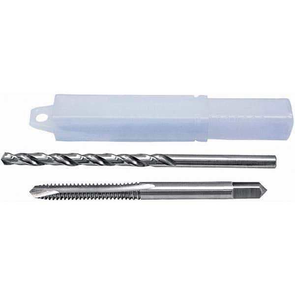 Cle-Line - Tap & Drill Sets Minimum Tap Thread Size (Inch): #10-24 Maximum Tap Thread Size (Inch): #10-24 - Strong Tooling