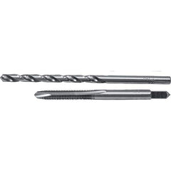 Cle-Line - Tap & Drill Sets Minimum Tap Thread Size (Inch): #10-32 Maximum Tap Thread Size (Inch): #10-32 - Strong Tooling