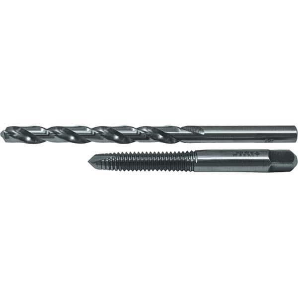 Cle-Line - Tap & Drill Sets Minimum Tap Thread Size (Inch): 5/16-18 Maximum Tap Thread Size (Inch): 5/16-18 - Strong Tooling