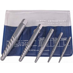 Cle-Line - Bolt Extractor Sets Tool Type: Screw Extractor Number of Pieces: 5.000 - Strong Tooling