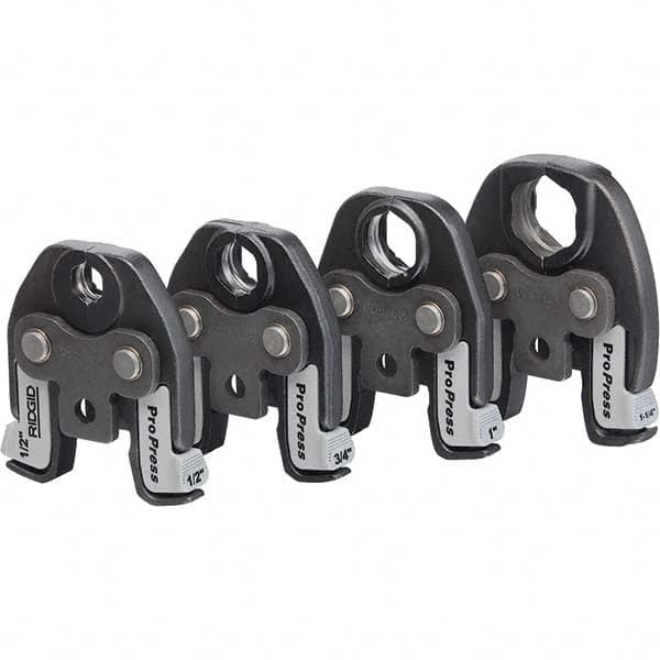 Ridgid - Presser Replacement Jaws Type: Pressing Jaws Jaw Size Range: 3/4" to 1-1/4" (Inch) - Strong Tooling