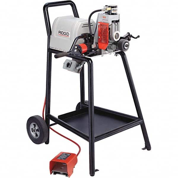 Ridgid - Pipe Roll Groovers Power Type: 115V Induction Motor Machine Type: Portable Roll Groover - Strong Tooling