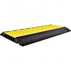 Powerhouse - On Floor Cable Covers Cover Material: Polyethylene Number of Channels: 5 - Strong Tooling