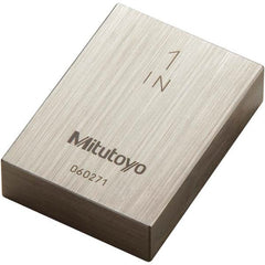 Mitutoyo - Gage Blocks & Spacers Type: Gage Block Size (Decimal Inch): 1.00000 - Strong Tooling