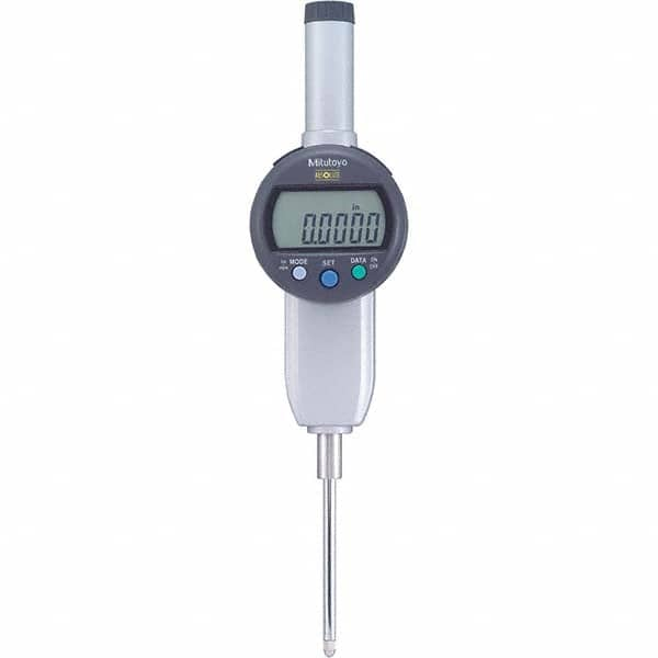 Electronic Drop Indicator: 0 to 2″ Range Accurate to 0.000160″, Flat Back Calibrated