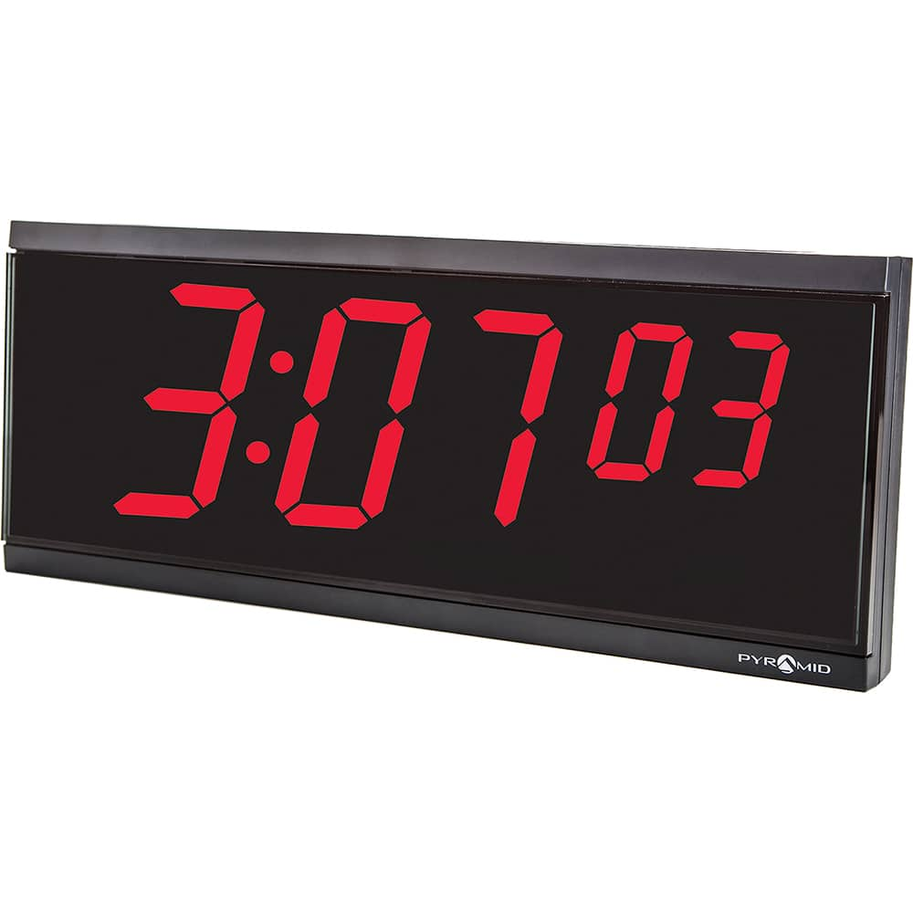 Pyramid - Wall Clocks Type: Digital Display Type: Digital - Strong Tooling