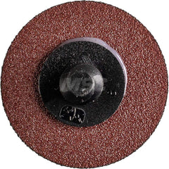 Quick-Change Disc: CDR, 1-1/2″ Disc Dia, 120 Grit, Aluminum Oxide, Coated Reddish Brown, Polyester Backed, 5,000 RPM