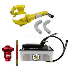 Tire Changers & Balancers; Type: Tire Bead Breaker; Rim Size: 25 - 51; Includes: Coupler; 5 qt Hydraulic Pump; Hose; Air Reducer w/6″ Whip Hose; Bead Breaker; Cylinder Stroke Length (Inch): 8-1/4