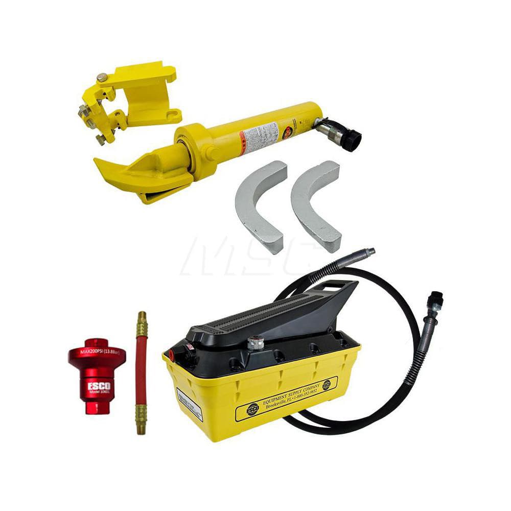 Tire Changers & Balancers; Type: Tire Bead Breaker; Rim Size: 25 - 51; Includes: 3.5 qt Hydraulic Pump; Coupler; Hose; Bead Breaker; Cylinder Stroke Length (Inch): 8-1/4