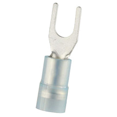 Fork Terminals; Terminal Type: Standard; Insulation Type: Partially Insulated; Connection Type: Crimp; Compatible Wire Size (sq mm): 1.5-2.5; Stud Size (Inch): 4.3 mm; Stud Size (mm): 4.3; Stud Size (#): 8; Fork Width (Decimal Inch): 6.4 mm; 0.252 in; For