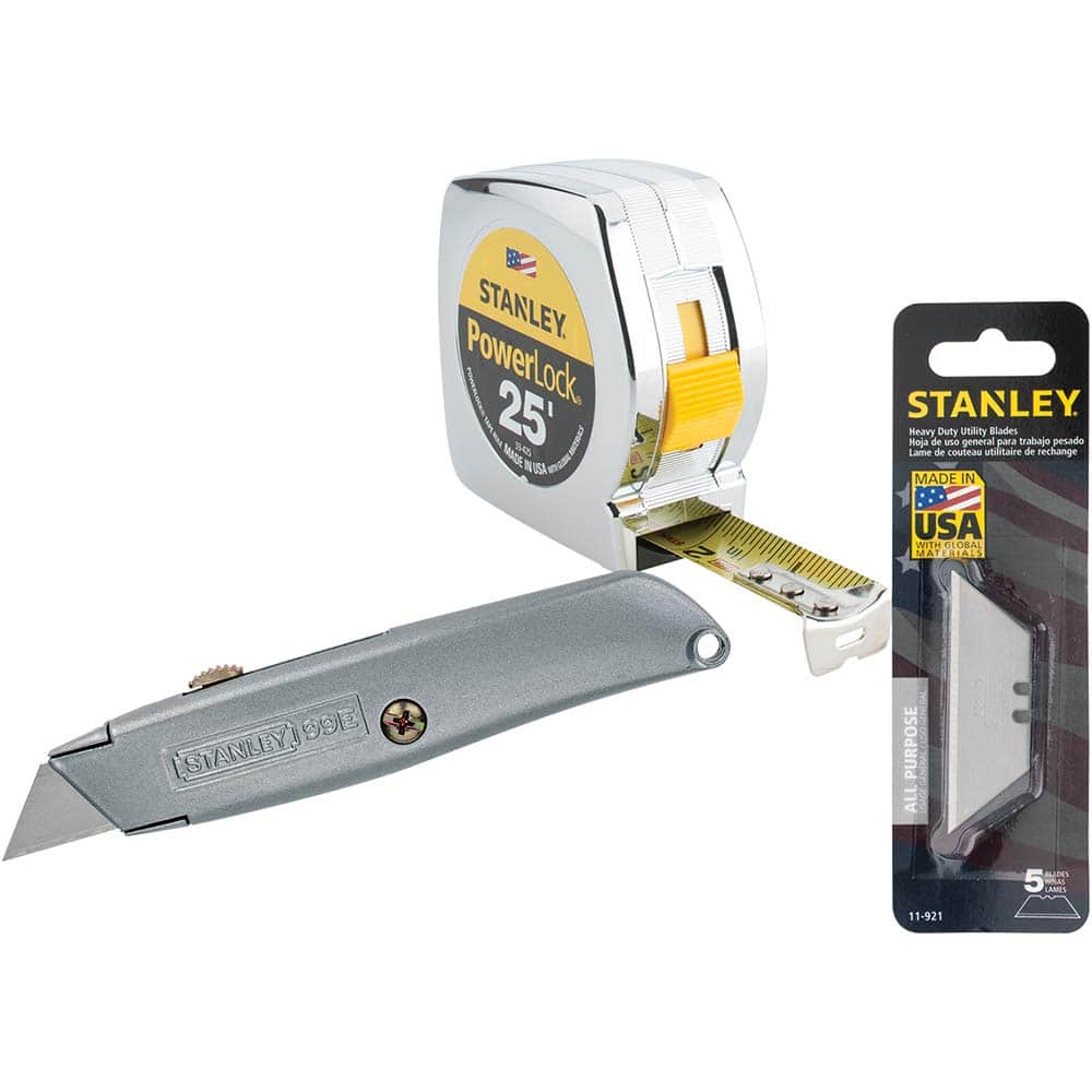 Stanley - Utility Knives, Snap Blades & Box Cutters Type: Retractable Utility Knife Blade Type: Retractable - Strong Tooling