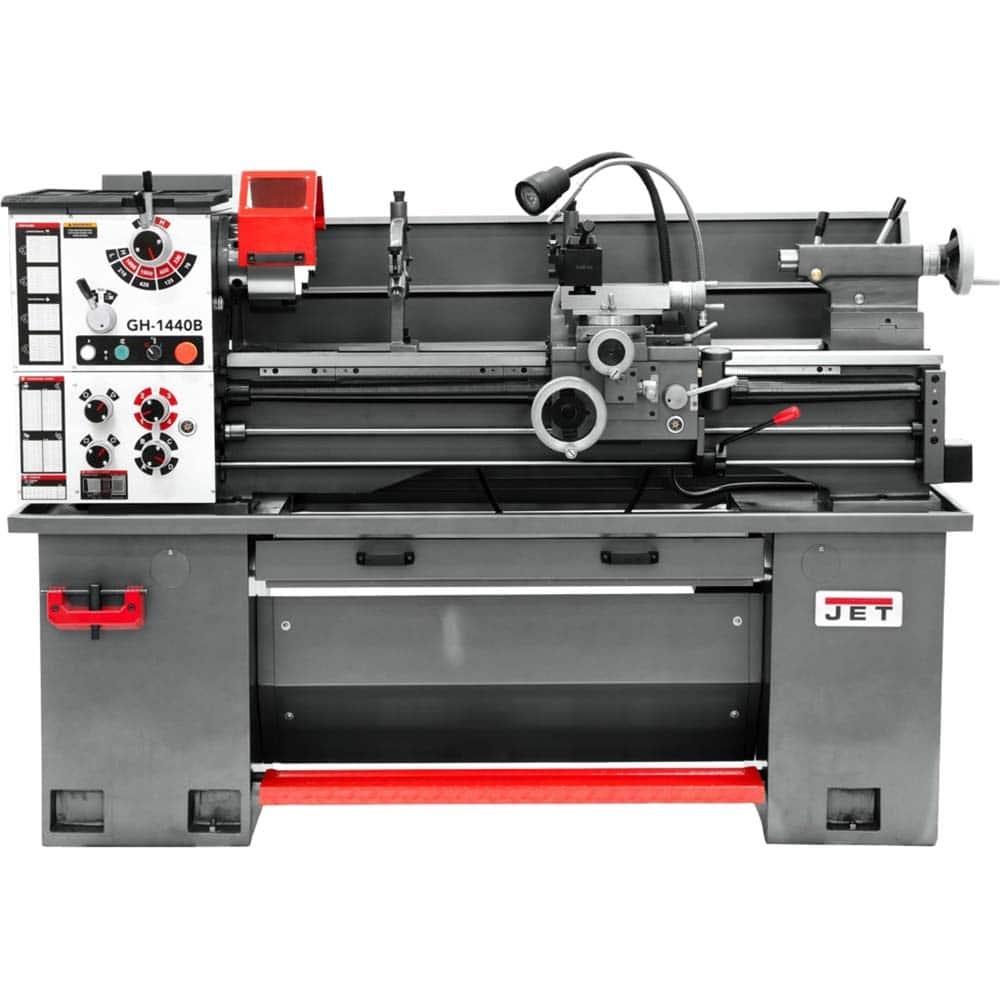 Jet - Bench, Engine & Toolroom Lathes Machine Type: Bench Lathe Spindle Speed Control: Geared Head - Strong Tooling