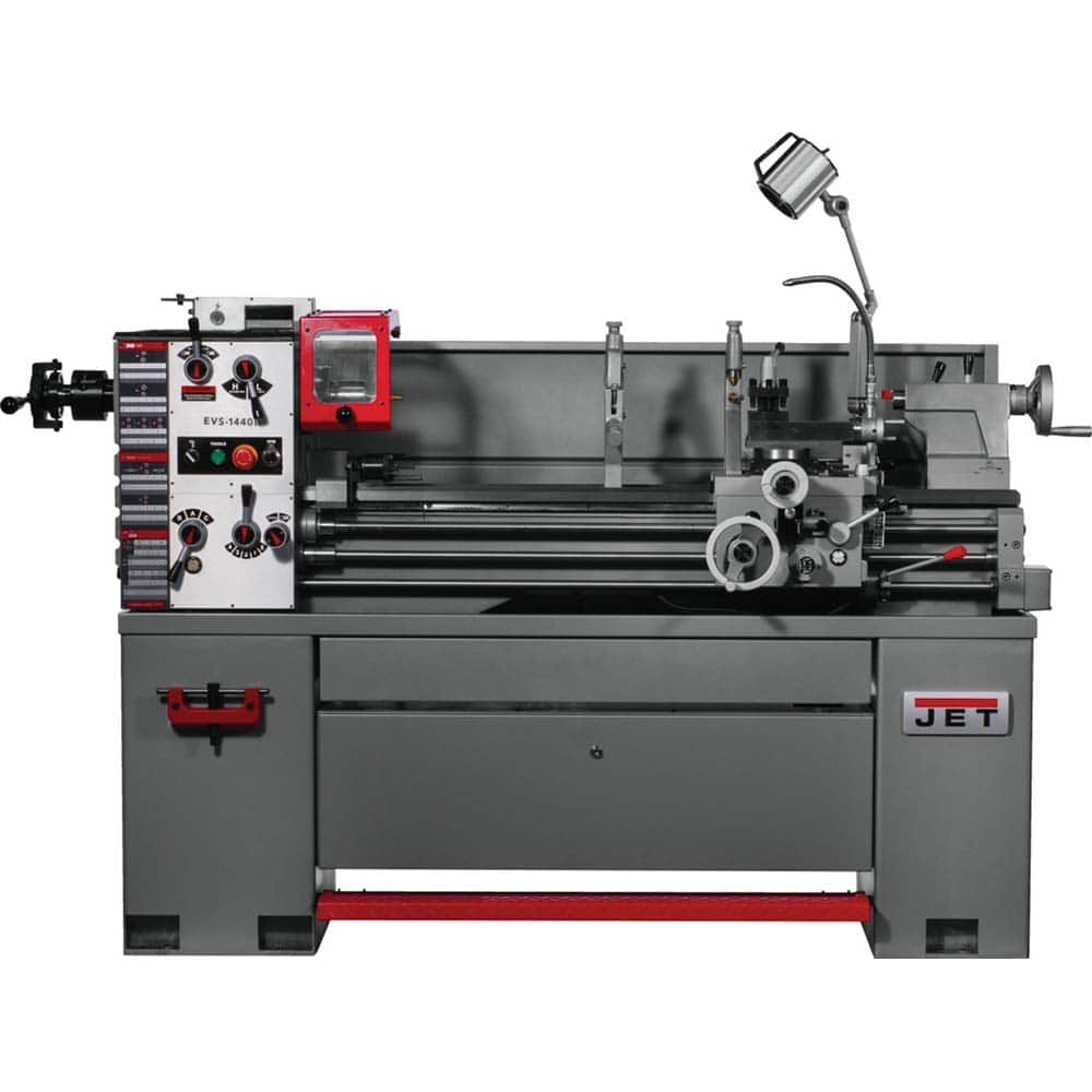 Jet - Bench, Engine & Toolroom Lathes Machine Type: Bench Lathe Spindle Speed Control: Electronic Variable Speed - Strong Tooling