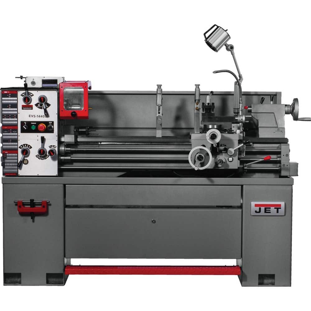 Jet - Bench, Engine & Toolroom Lathes Machine Type: Bench Lathe Spindle Speed Control: Electronic Variable Speed - Strong Tooling