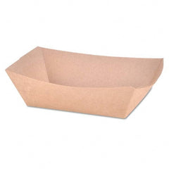 SCT - Paper Food Baskets, Brown Kraft, 1 lb Capacity, 1000/Carton - Strong Tooling