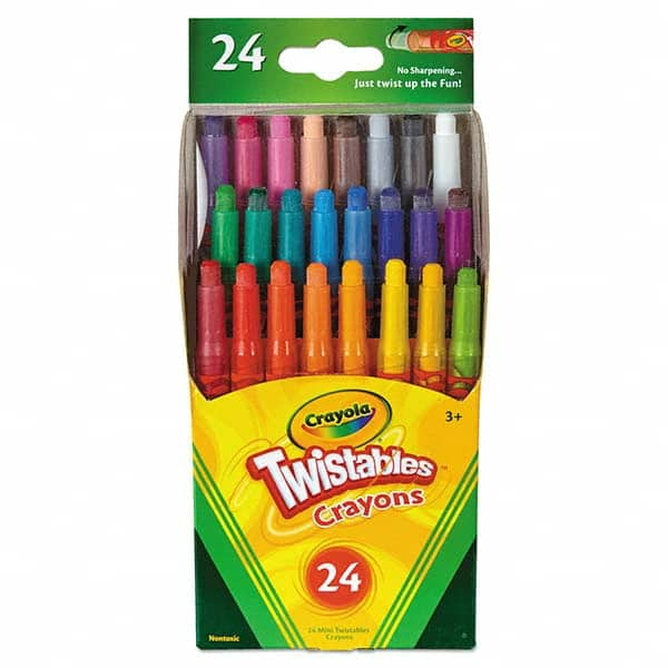 Crayola - Markers & Paintsticks Type: All Purpose Wax Crayon Color: Assorted - Strong Tooling