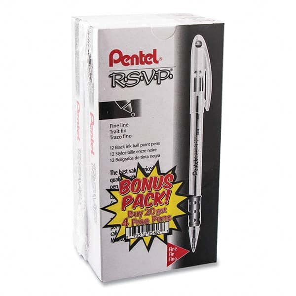 Pentel - Pens & Pencils Type: Ball Point Pen Color: Black - Strong Tooling