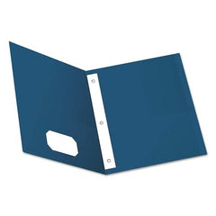 OXFORD - File Folders, Expansion Folders & Hanging Files Folder/File Type: Pocket Folders Color: Blue - Strong Tooling