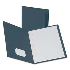 OXFORD - File Folders, Expansion Folders & Hanging Files Folder/File Type: Pocket Folders Color: Blue - Strong Tooling