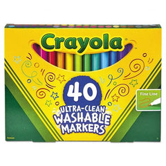 Crayola - Markers & Paintsticks Type: Art Marker Color: Assorted - Strong Tooling