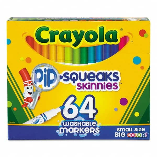 Crayola - Markers & Paintsticks Type: Washable Marker Color: Assorted - Strong Tooling